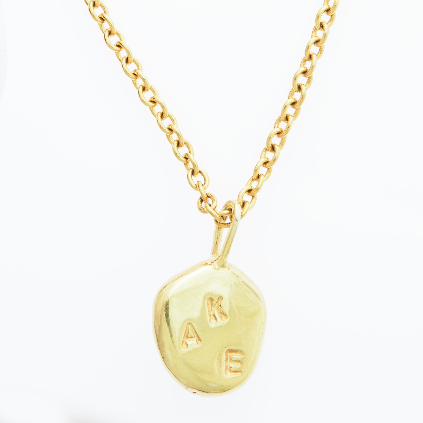 Initials Pendant Necklace