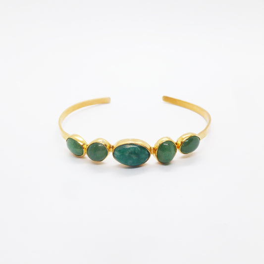 Viridian Cuff Bracelet