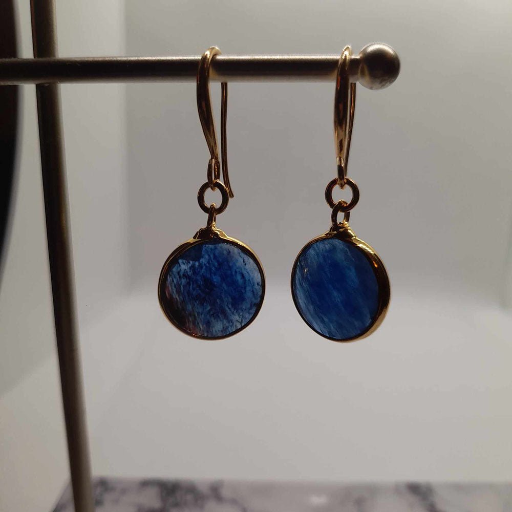 Amaris Earrings Blue - EviPsara