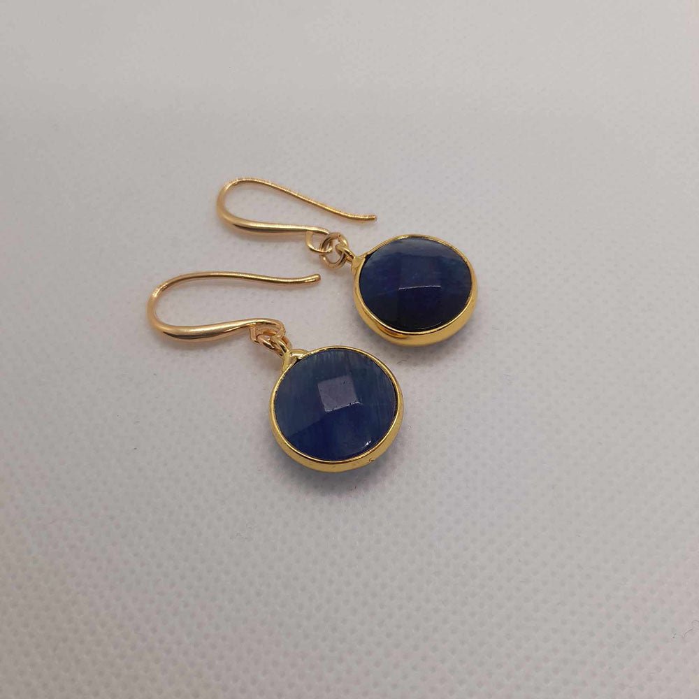 Amaris Earrings Blue - EviPsara