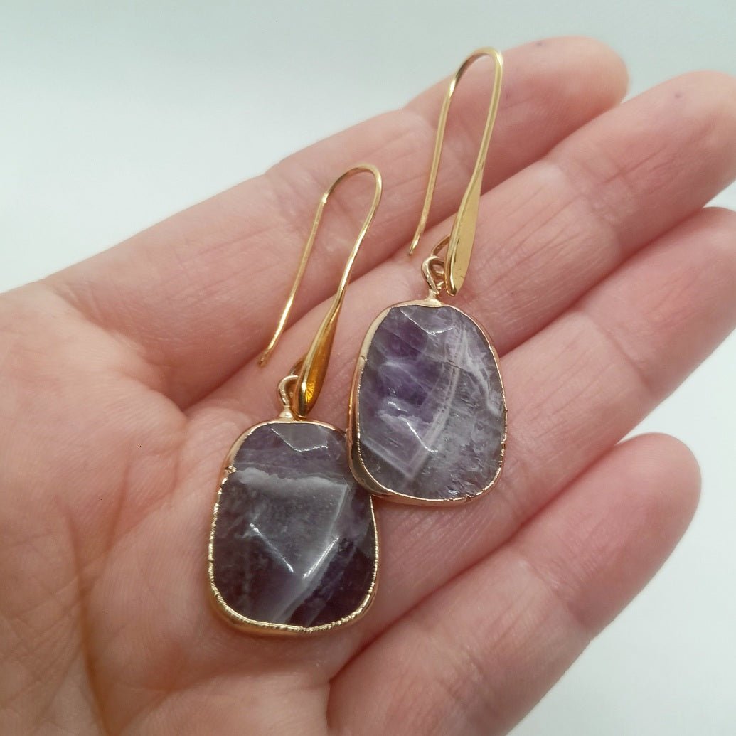 Amethyst Earrings - EviPsara