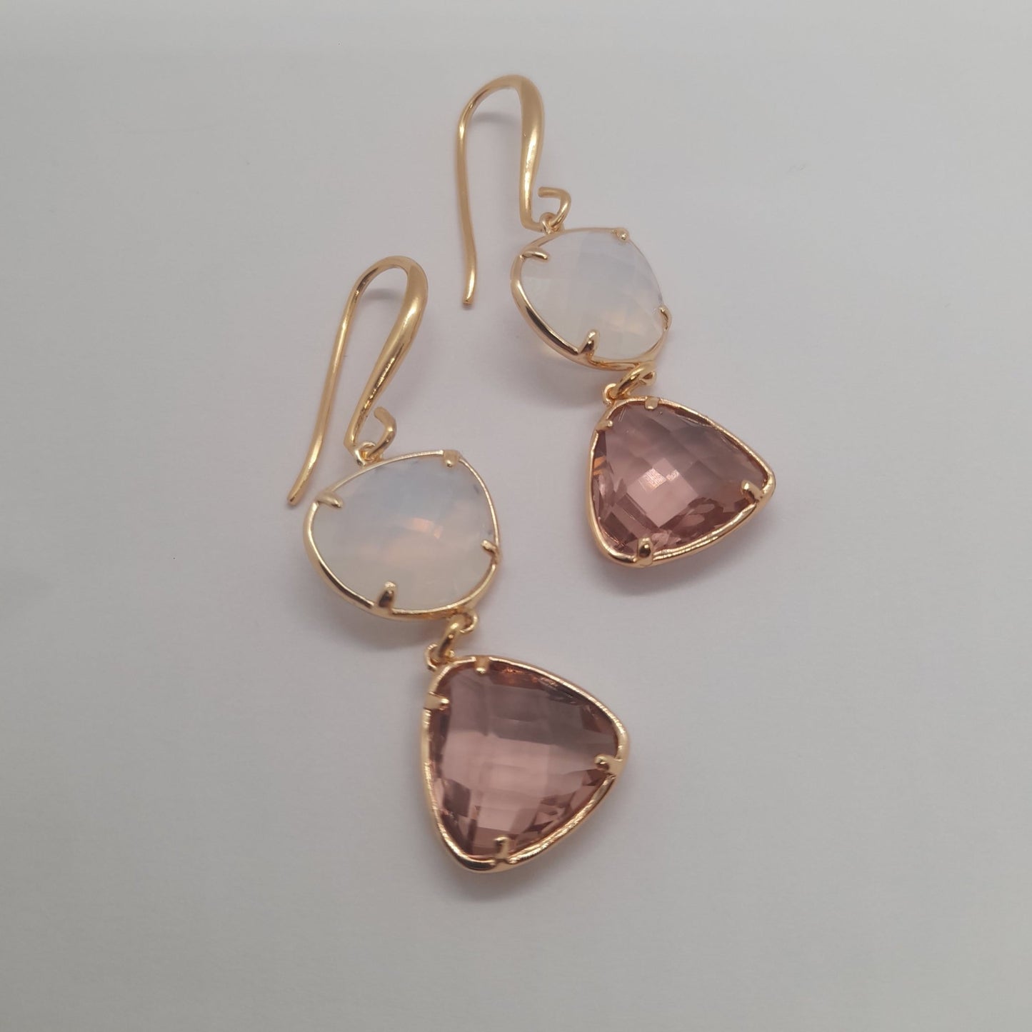 Milky White Earrings - EviPsara