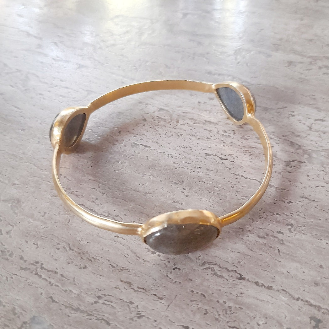 Oceaniss Labradorite Bangle - EviPsara