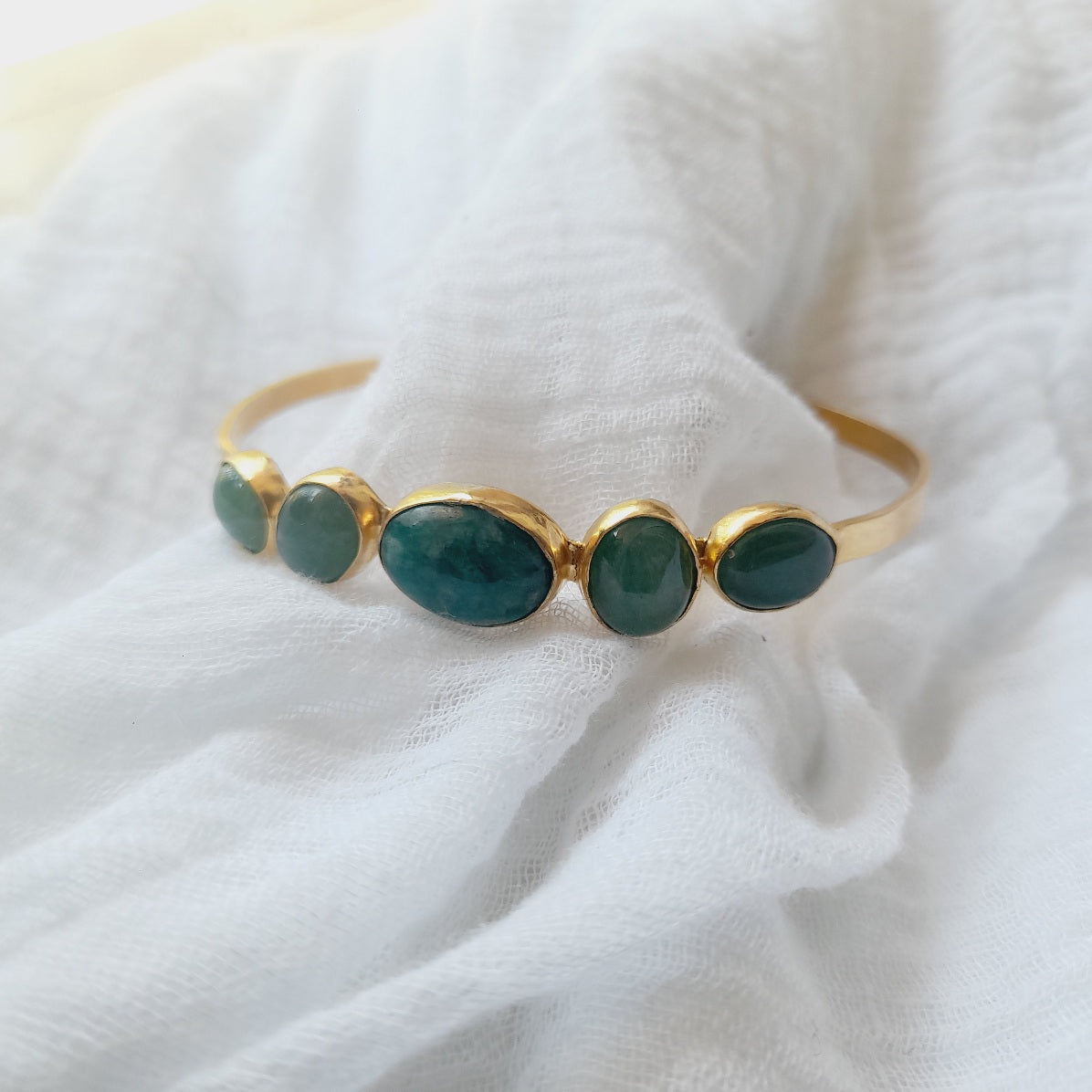 Viridian Cuff Bracelet